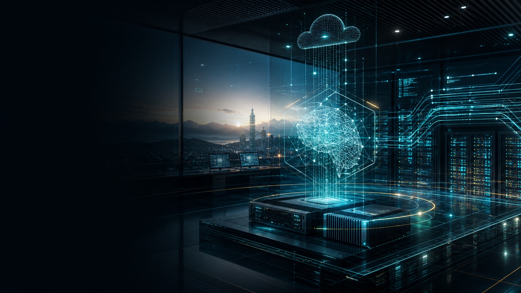 Sovereign AI infrastructure visual